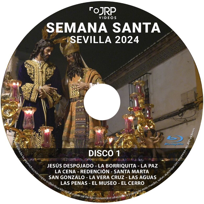 DVD de la Semana Santa de Sevilla 2024.