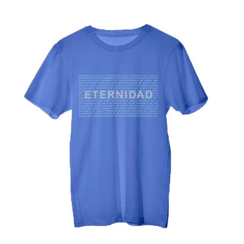 Camiseta-emblema-eternidad-azul