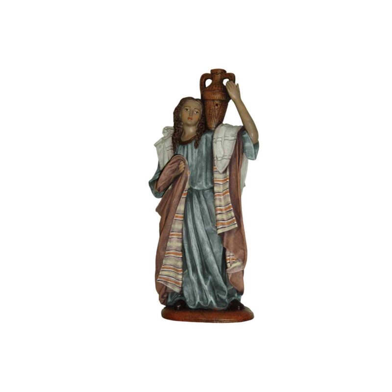articulos religiosos festividad navidad figuras belen pastora con anfora barro lienzado 40 B905 e1683712699784
