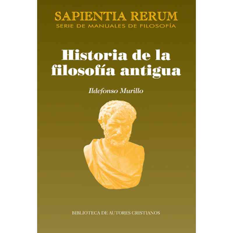 tienda articulos religioso libros colecciones bac sapientia rerum historia de la filosofia antigua