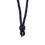 tienda articulos religiosos articulos religiosos cordoneria cordones de medallas cordon medalla tres cabos 2 negro 1 morado