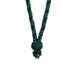 tienda articulos religiosos articulos religiosos cordoneria cordones de medallas cordon medalla tres cabos 2 verde vera cruz 1 negro