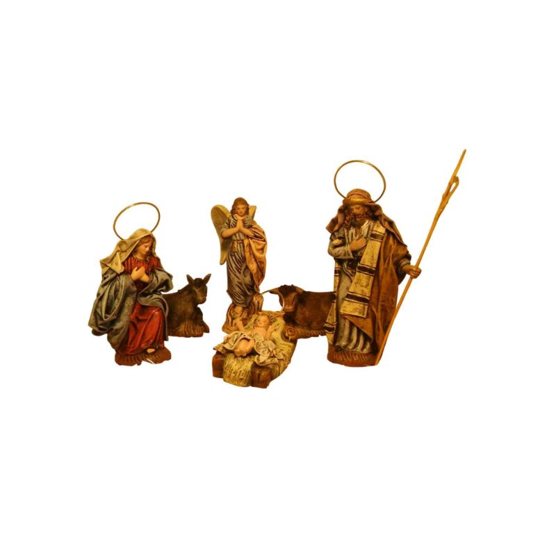 tienda articulos religiosos festividad navidad figuras belen nacimiento barro lienzado 18 1001