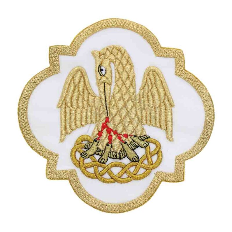 tienda articulos religiosos hermandades y cofradias bordados Emblema Emblema Pelicano AP PEL B 18054