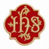 Emblema "IHS" - Rojo