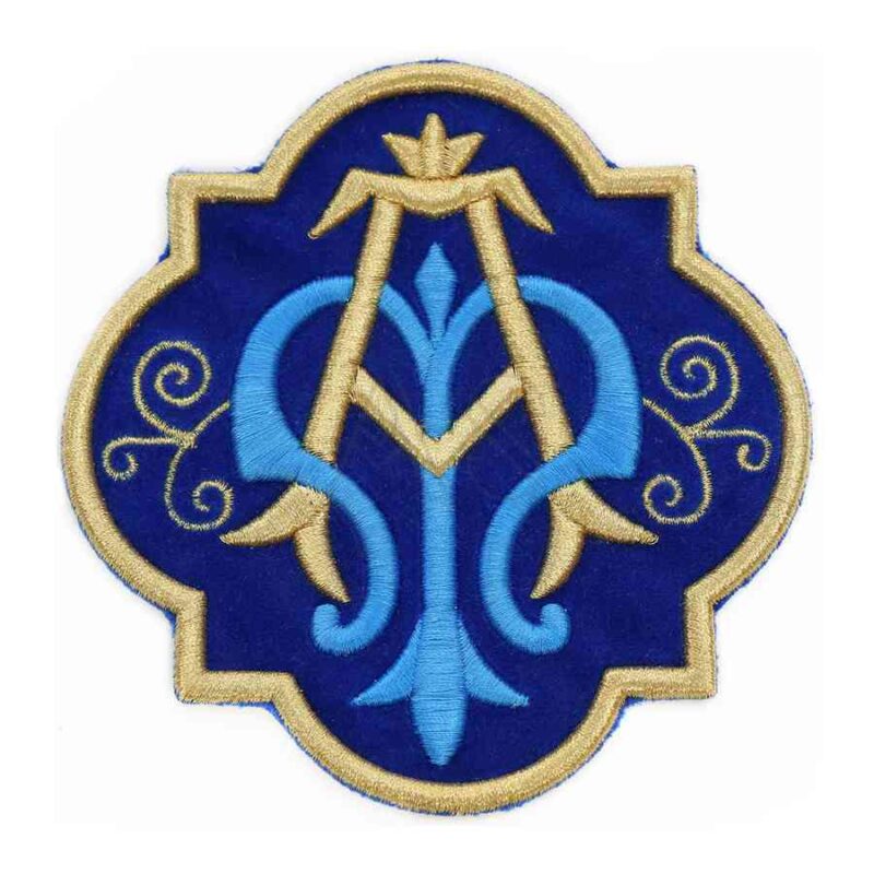 tienda articulos religiosos hermandades y cofradias bordados Emblema M AP M3 N