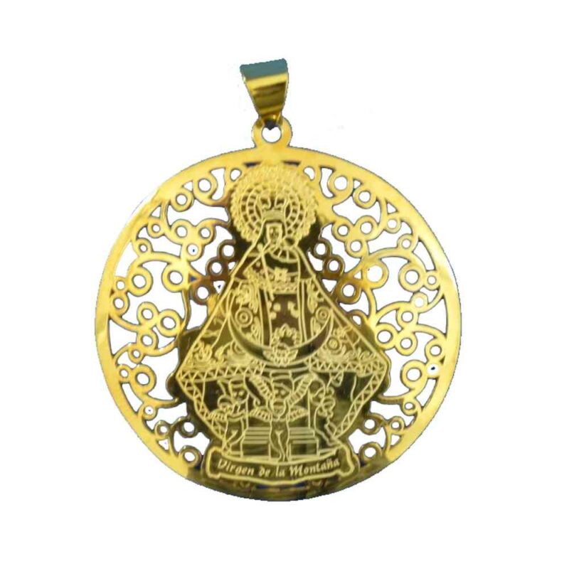 tienda articulos religiosos joyeria medallas medalla virgen de villamartin cadiz oro 1