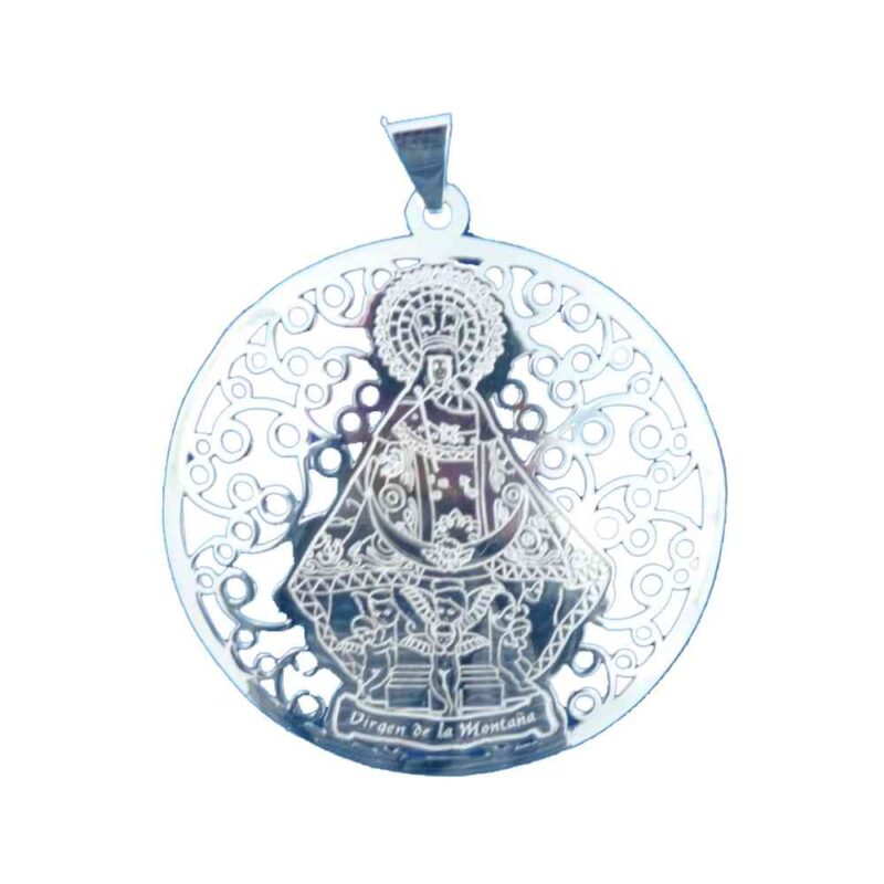 tienda articulos religiosos joyeria medallas medalla virgen de villamartin cadiz plata 1