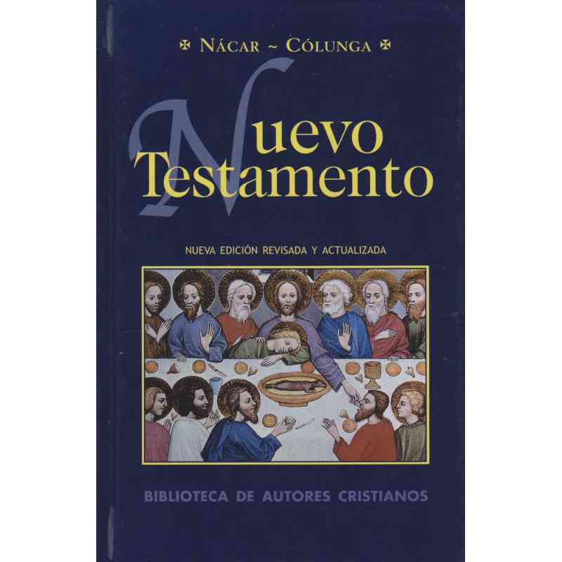 tienda articulos religiosos libros colecciones bac ediciones biblicas nuevo testamento nacar colunga
