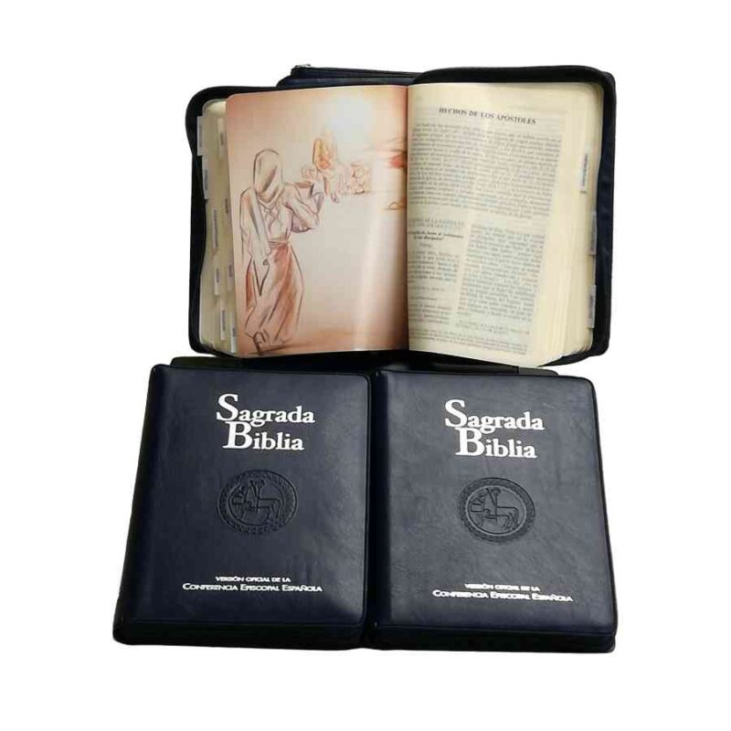 tienda articulos religiosos libros colecciones bac ediciones biblicas sagrada biblia version oficial de la cee ed popular