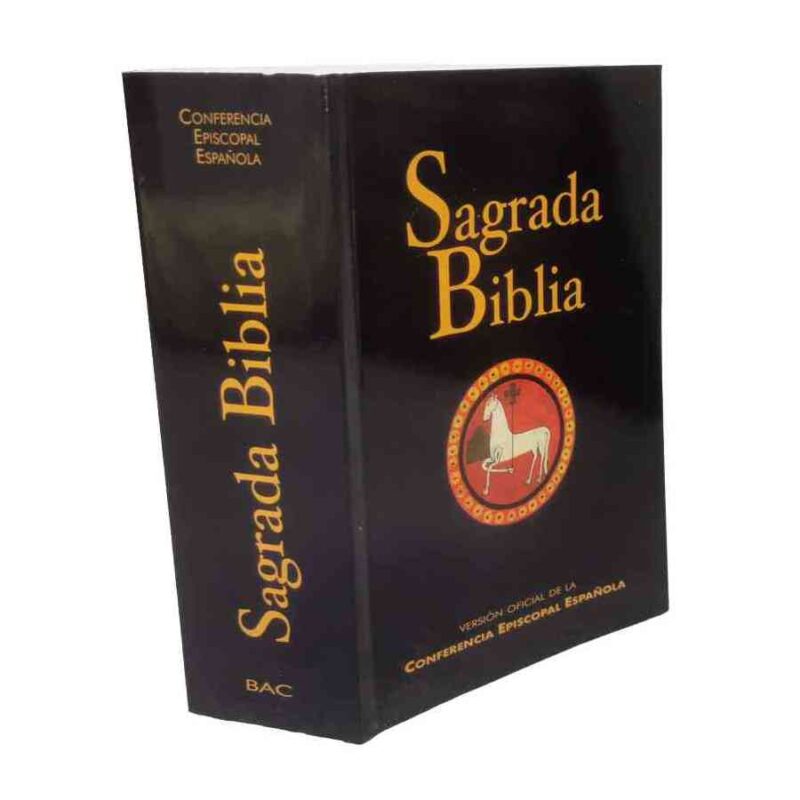 tienda articulos religiosos libros colecciones bac ediciones biblicas sagrada biblia version oficial de la cee ed popular rustica