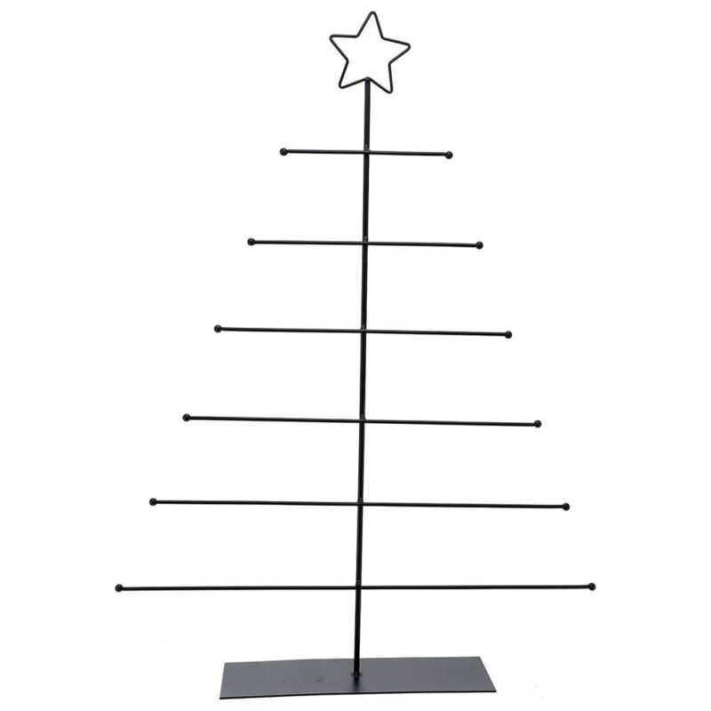tienda articulos religiosos navidad adornos arbol navidad bolas de navidad arbol para bolas navidad metal negro 80x40x10 cm