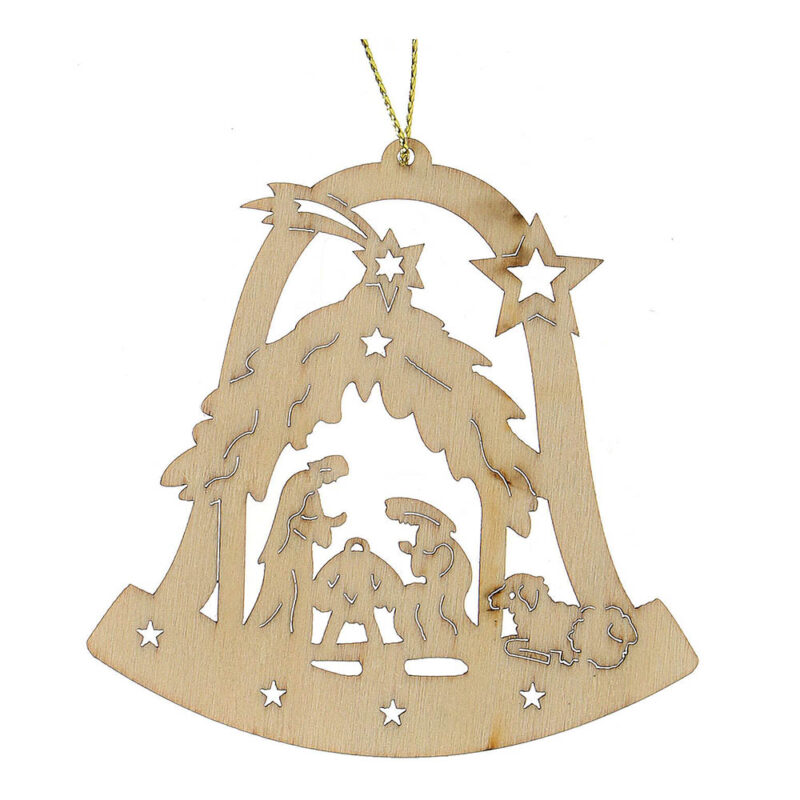 tienda articulos religiosos navidad adornos de navidad y pvc para arbol navidad adorno navideno campana sagrada familia 1