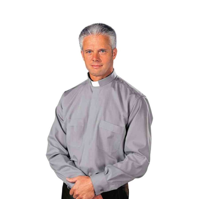 tienda articulos religiosos ornamentos camisas sacerdotes camisa clergy manga